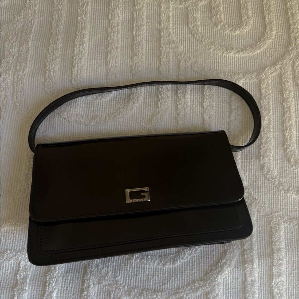Guess Black Baby Bag with Logo Accent
